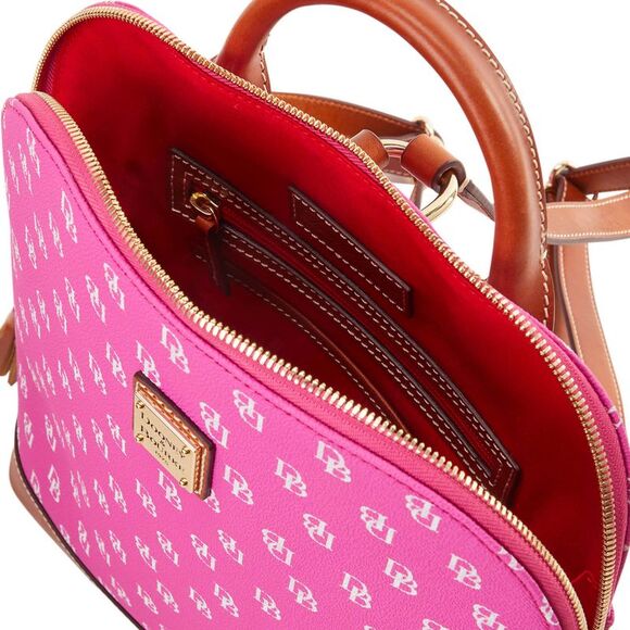 Dooney & Bourke Gretta Domed Backpack - Fuchsia - Picture 3 of 4